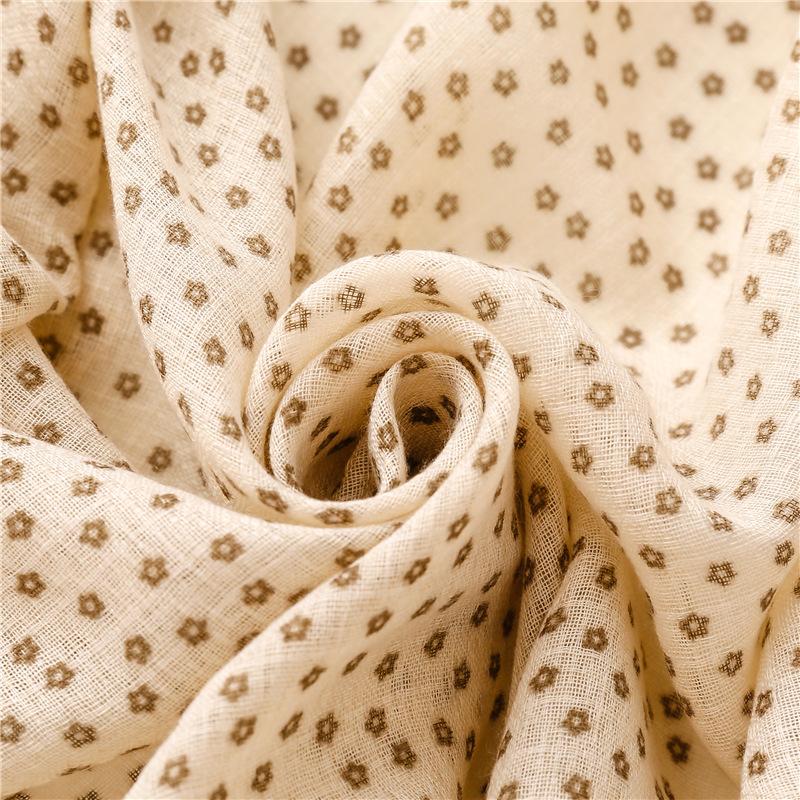 Women Autumn Tassel Shawl Luxury Brand Lovely Garden Floral Viscose Scarf High Quality Pashminas Wrap Muslim Snood 180*90Cm