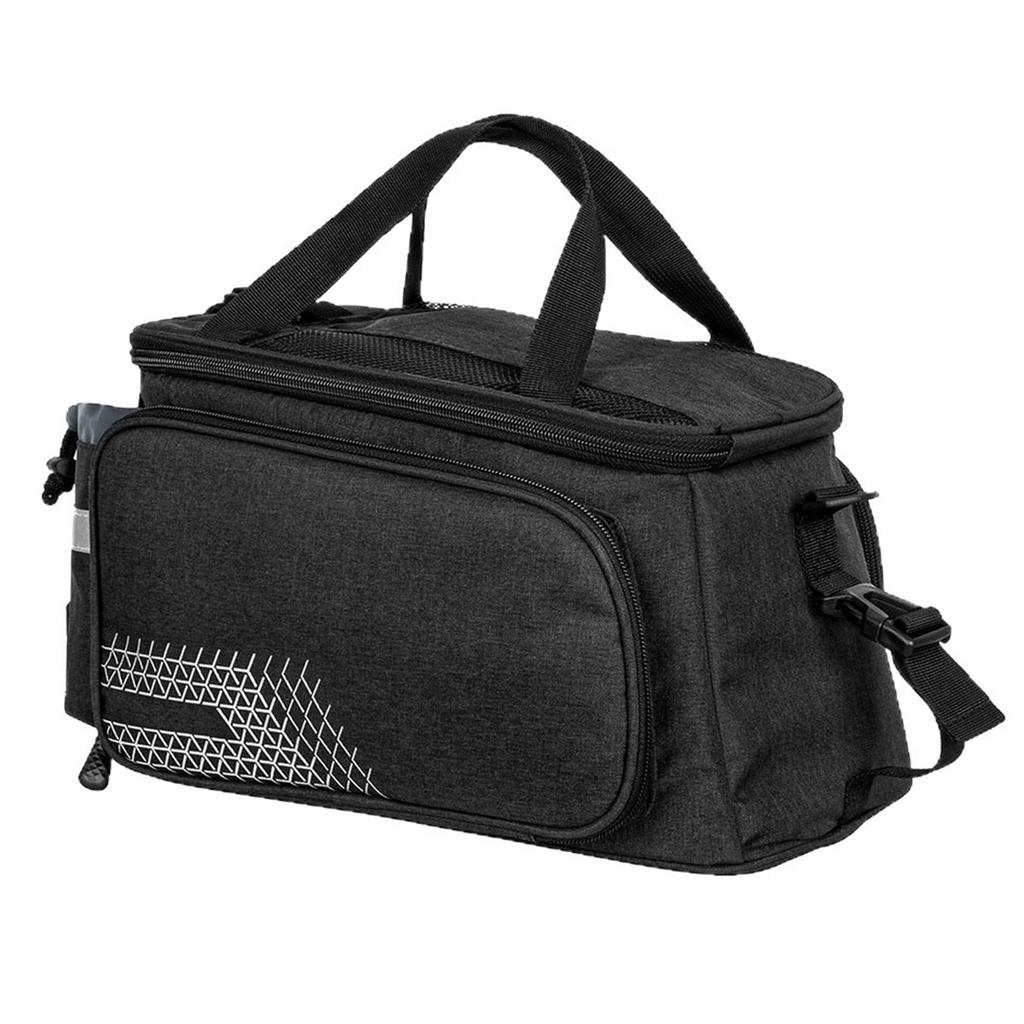 Sacoche de Selle de Vélo Sac de Porte-Bagages Arrière pour Vélo 17L Grande Capacité Combine les Capacités de Port à la Main, Bandoulière et Montage sur Vélo