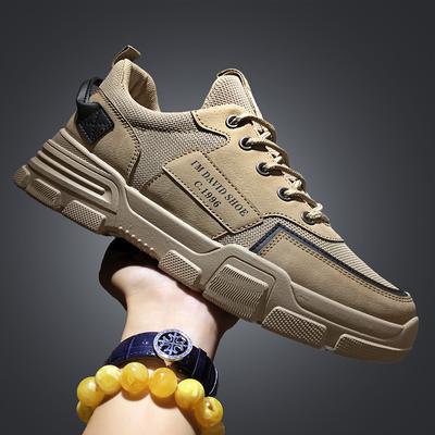 Scarpe da ginnastica con plateau per uomo Scarpe da corsa sportive da passeggio casual traspiranti Scarpe da ginnastica da viaggio per fitness all'aperto Scarpe vulcanizzate da uomo