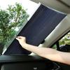 Car Retractable Curtain With Uv Protection Auto Sunshade Fits Front Window For Windshield  Large Sun Visor Protector Blocks