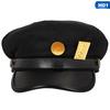 Anime JOJO JoJo's Bizarre Adventure Cosplay Cap Jotaro Kujo Cosplay Accessories Hats Army Military Flatcap Badges Anime Around