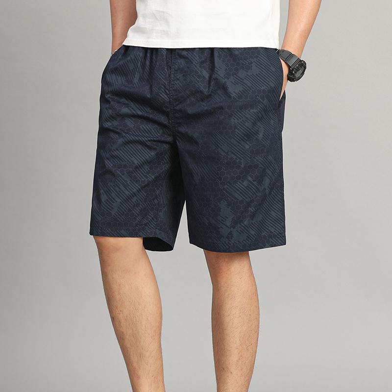 Mládežnické pánské 5minutové šortky Sportovní kalhoty Středního věku Velká velikost Business casual