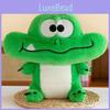 Green Plush Crocodile Toy Cute Soft Doll Children Room Decoration Gift Birthday