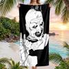 Large Beach Towel Quick Dry Absorbent Towel For Beach IndoorTerrifier Art the Clown