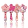 Pentagram Comb Cute Girly Heart Portable Comb Transparent Cartoon Children's Anti-knot Magic Hair Styling Comb