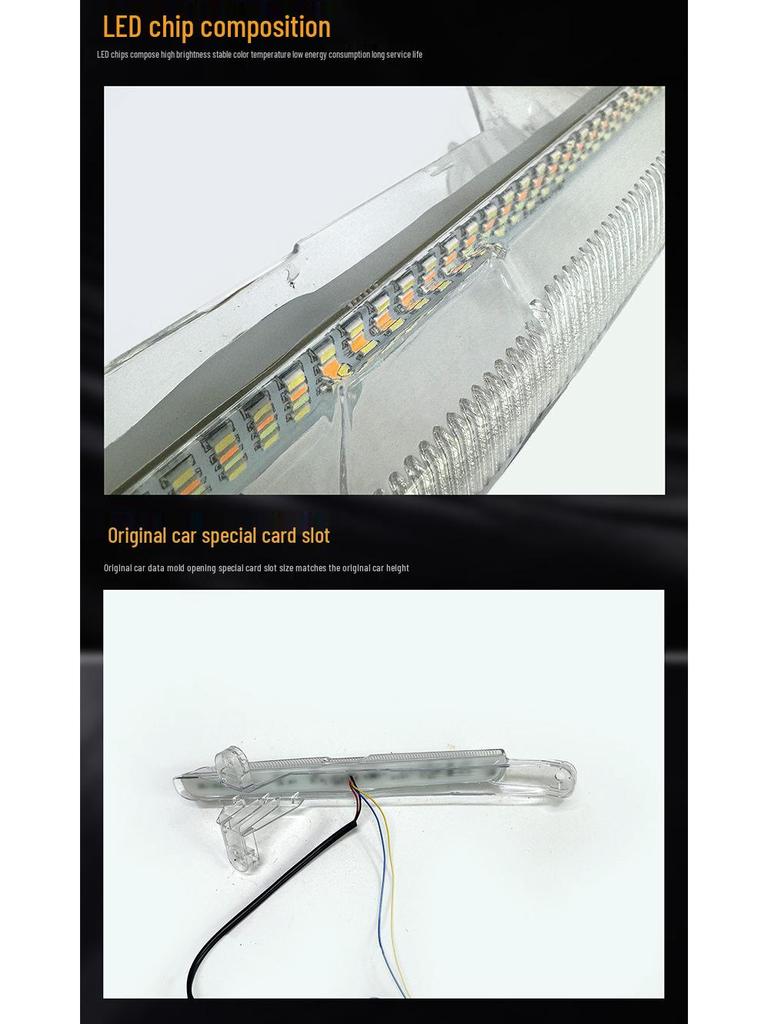 2023-2026 Levin DRL LED Flowing 3-Color Turn Signal Lights