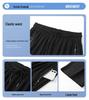 Men's M-8XL Quick-Dry Ice Silk Elastic Shorts - Loose Fit Running Sports Pants
