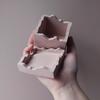 Square Box Mold with Irregular Edges Candle Vessels Jewelry Holder Resin Concrete Molds Storage Container Jar Dish Display Silicone Molds DIY
