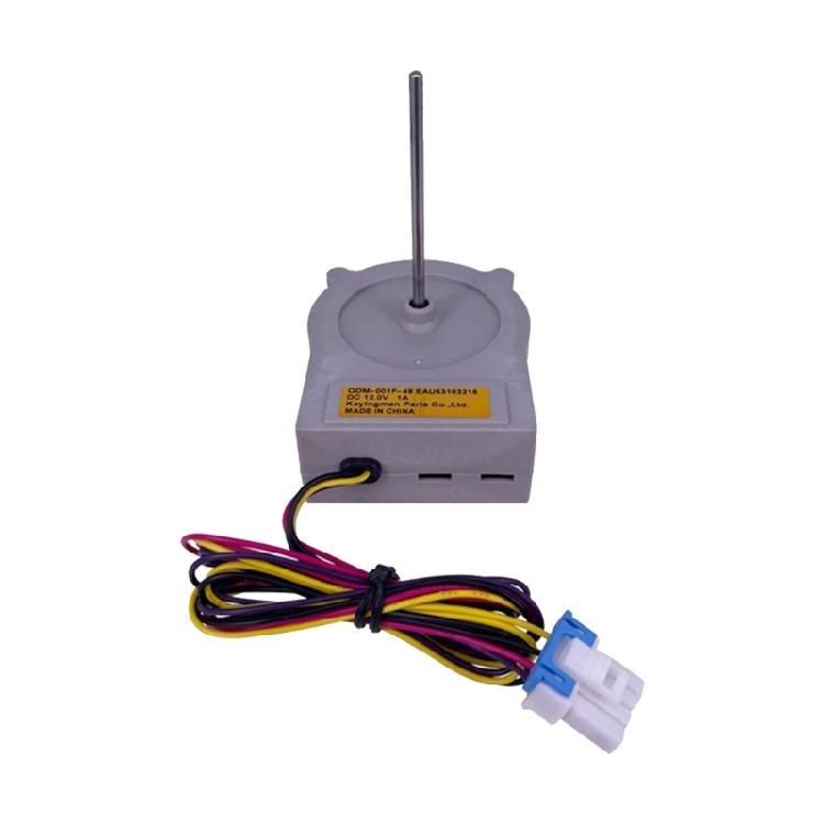 Evaporator Motor Replacement for Refrigerator Cooling Systems, 12V Fan Motor for EAU63103216 and Wire Harness Connector Assembly