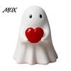 Halloween Party Supplies Ghost Gnome Figurines, Resin Tabletop Decoration, Cute Indoor Outdoor Holiday Decor Statue, Decorative Ornaments for