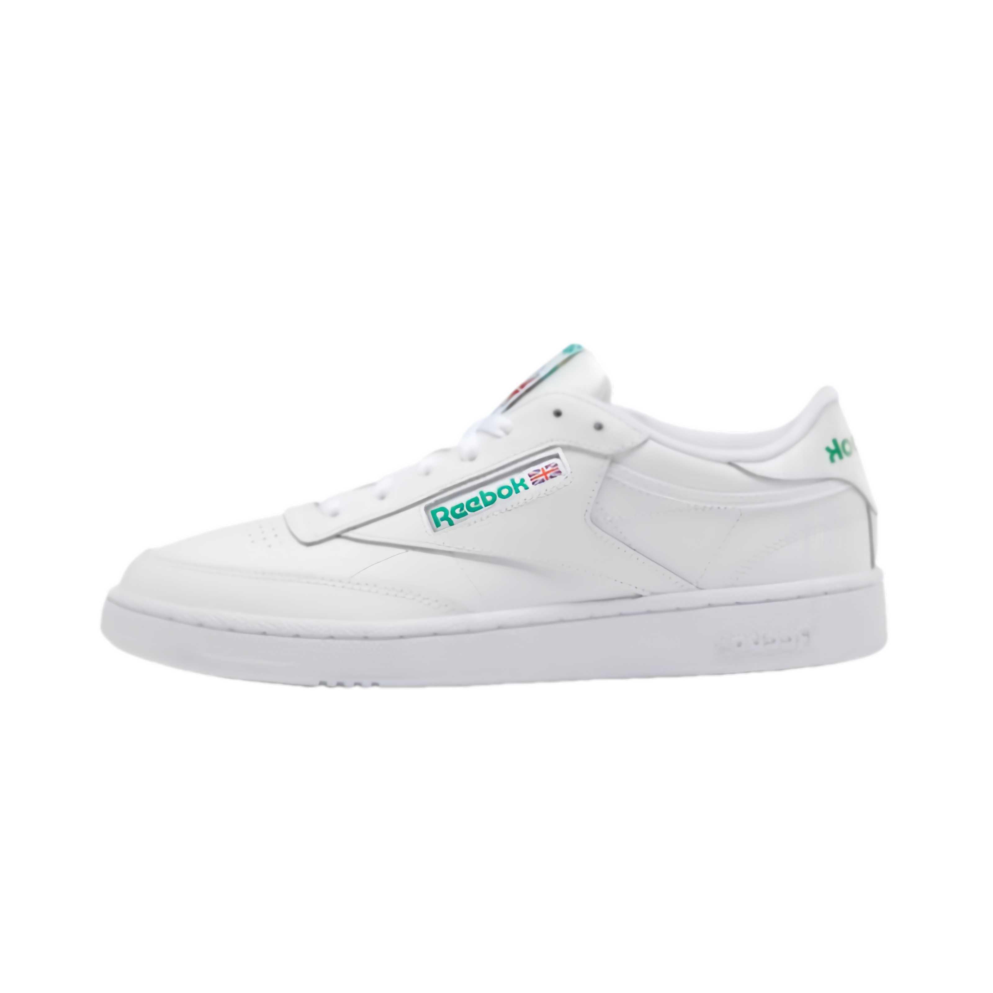 

Reebok Кроссовки Club C 85 White Green 2023 Unisex 100000155 39