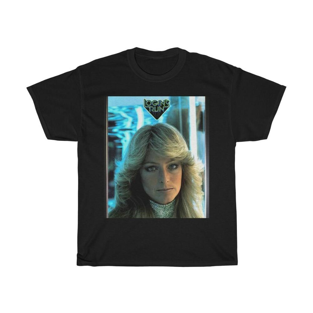 Logan s Run Holly Farrah Faucett Short Sleeve Tee Unisex T-Shirt S