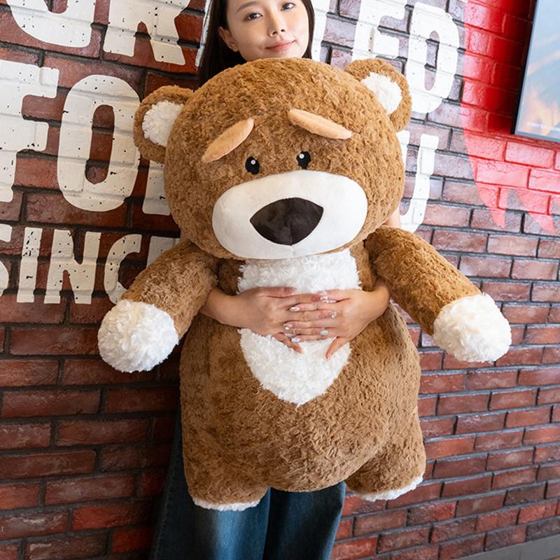 Cute Party Forest Animal Brown Bear Doll Panda Plush Toy Hug Sleeping Doll Send Children's Day Gift