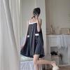 Women Plus Size Loose Home Dress with Pockets Summer Sleep Shirts Sleeveless Soft Sleepwear