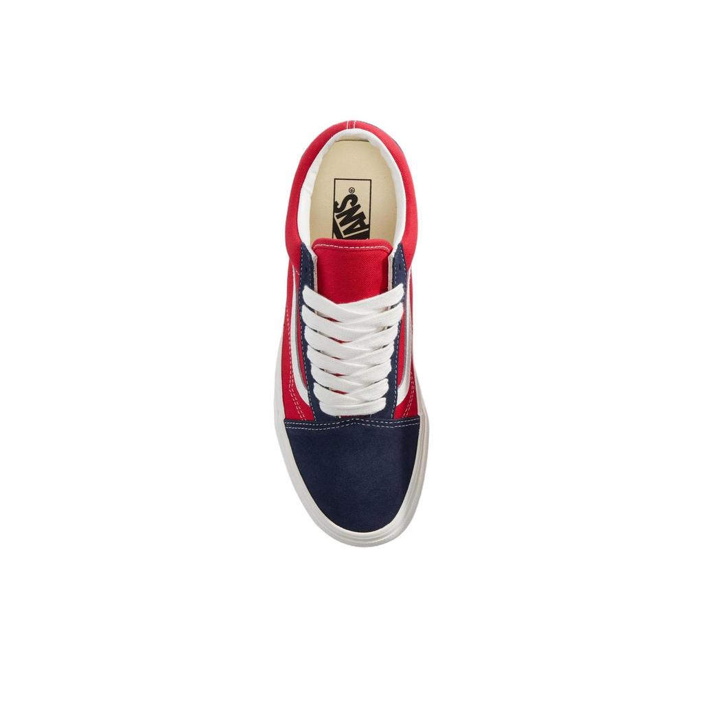 Vans Old Skool Unisex Navy Red Suede Canvas VN000D9YY9T