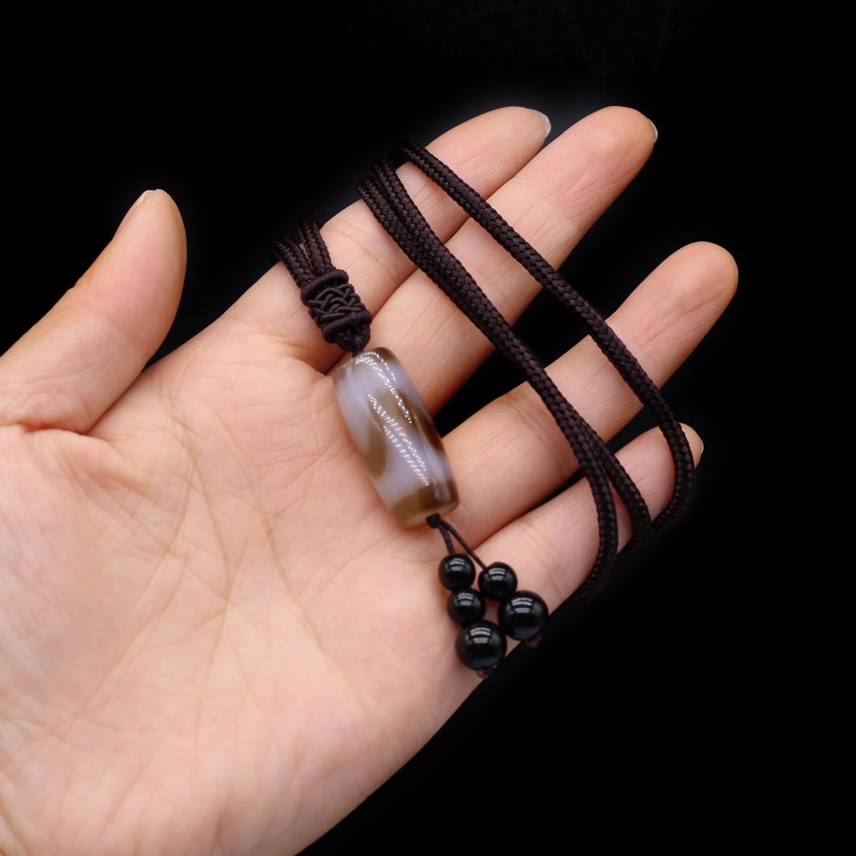 

Новый стиль ожерелье Tianzhu натуральный камень кулон ожерелье унисекс для рождественских подарков на Хэллоуин