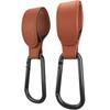 1 PC PU Leather Baby Bag Stroller Hook Pram Rotate 360 Degree Rotatable Cart Organizer Pram Hook Stroller Accessories