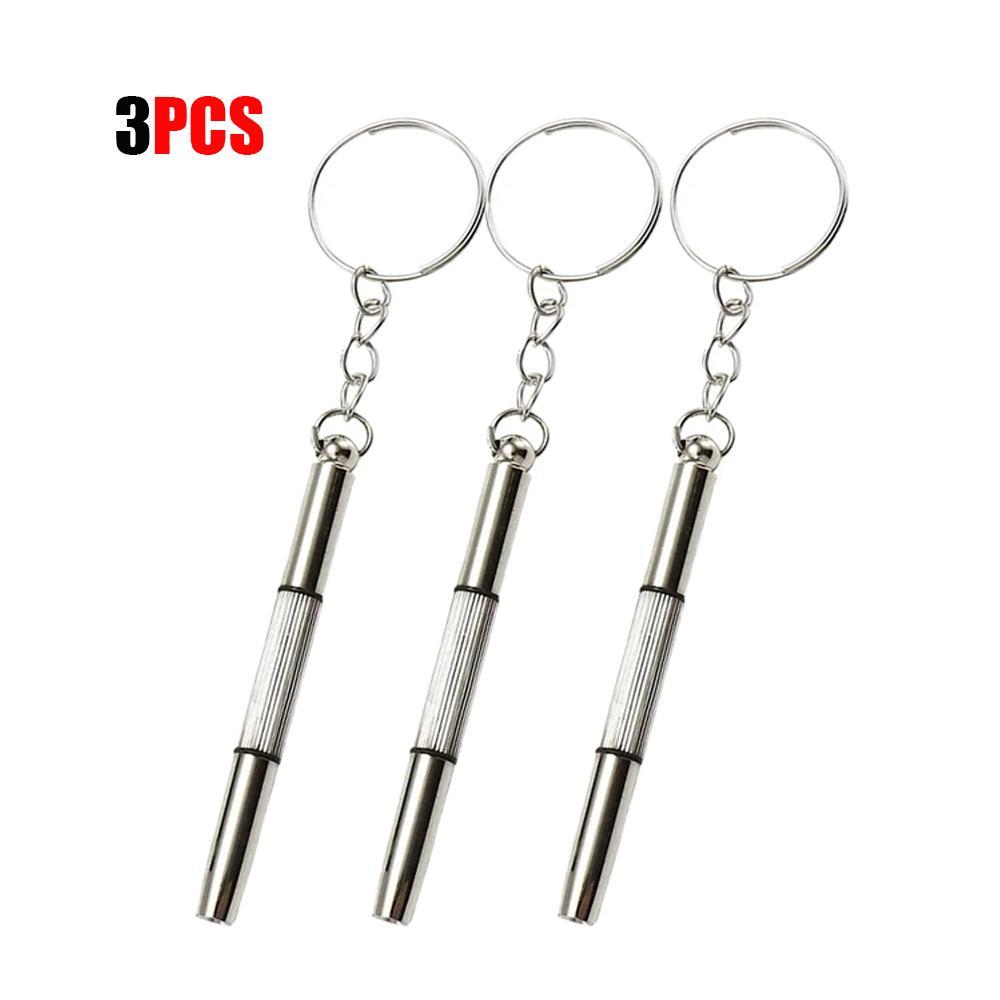 1/3/10pcs Mini Hand Glasses Screwdrivers 3-in-1 Spectacle Repair Kits Multifunction Sunglass Watch Glasses Screwdriver Set with