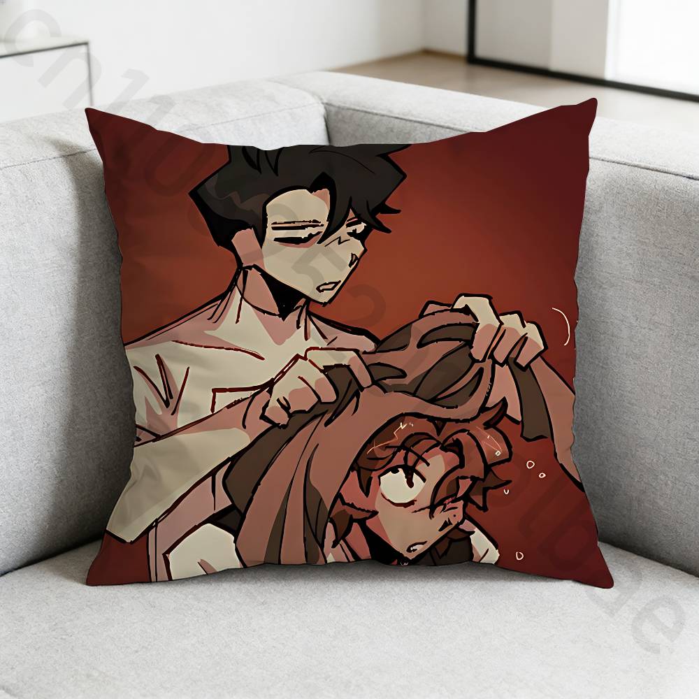 VVincent RRody DDead PPlateS Pillow Case Sofa Living Room Bedroom Headboard Backrest Cushion Square Cushion Nap Time