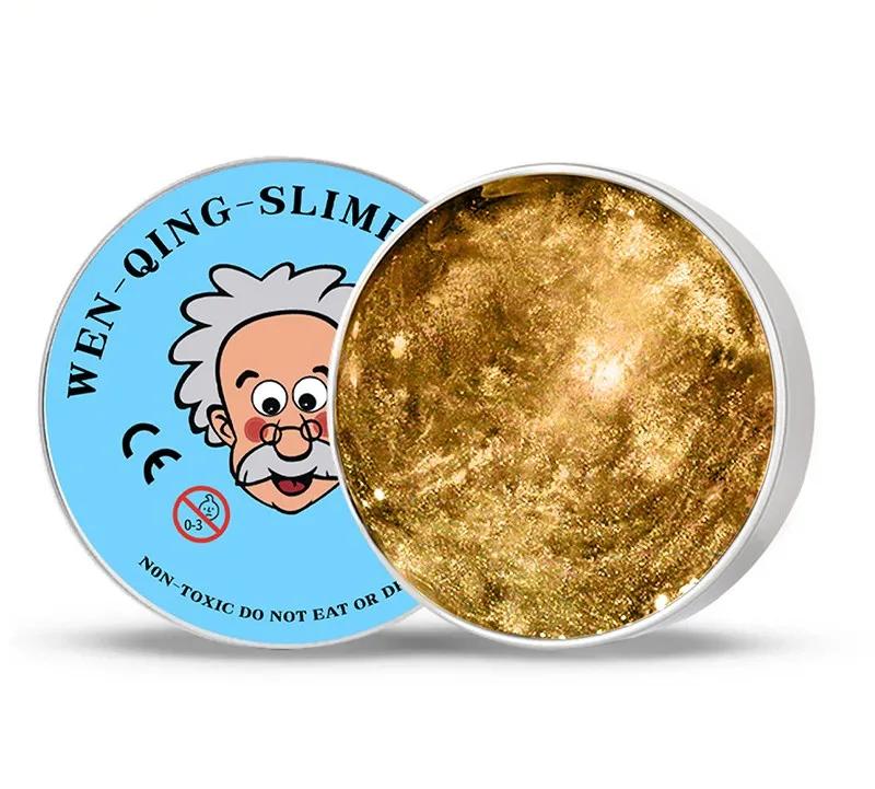 Lab Putty Crystal Clear Glass Best Thinking Smart Crazy Stress Putty with Tin Sensory & Bouncing Toy Stress Relief Toy Blind Box