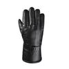 WTEMPO 1Pair Winter Warm Faux Leather Gloves Windproof Cold-proof Outdoor Cycling PU Gloves Men Fleece Touch Screen Thick Gloves