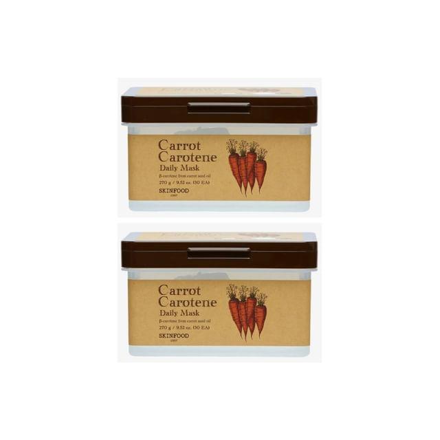 SKINFOOD - Carrot Carotene Daily Mask Bundle Set 2 pcs
