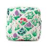 Quilted Cotton Sanitary Napkins Bag Travel Organizer Portable Storage Pouch Multipurpose Printed Floral Storage Bag Eerphones