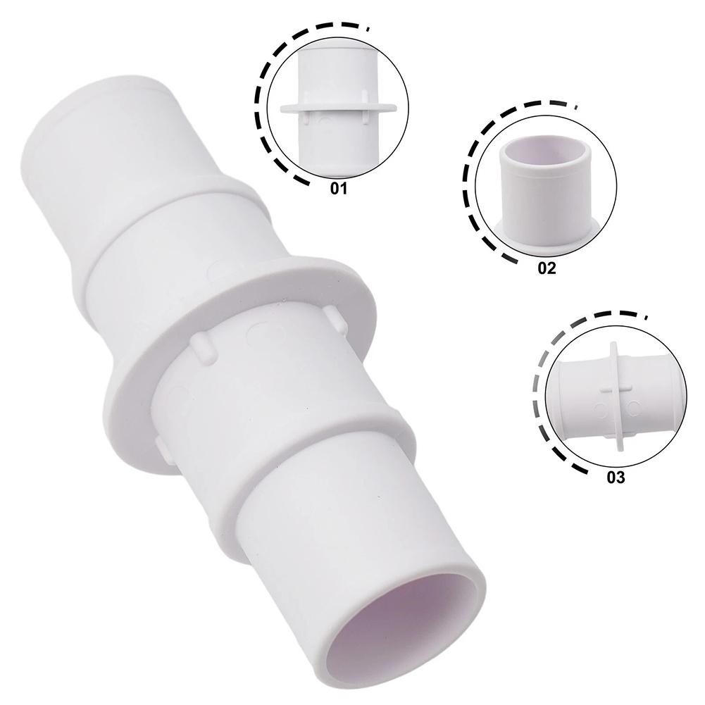 For Efficient Cleaning Hose Adapter Set Rust-proof Clamps As Shown Built For Tough Conditions Compatible With Pool Pumps