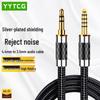Câble Audio Audiophile Équilibré 4,4 mm Plaqué Argent YYTCG