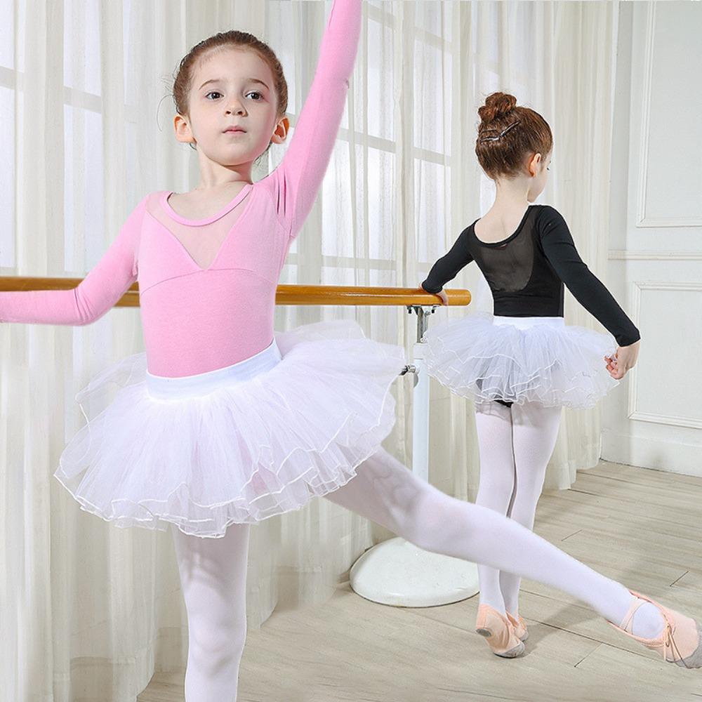 Fluffy Ballet Skirt 4-layer Girl's Skirt Cute Tutu Skirt  Children