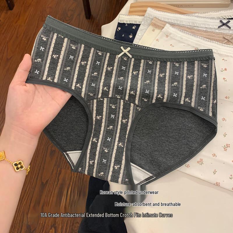 Women's Floral Modal Cotton Briefs 4-Pack