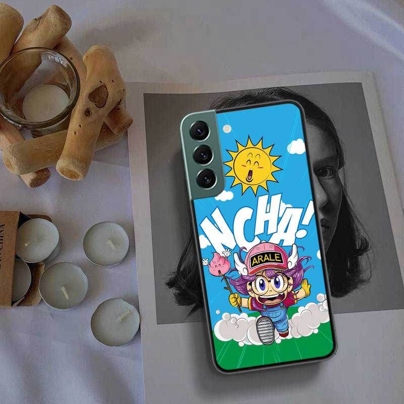 Dr.SLUMP ARALE CHAN Phone For Samsung Galaxy S20 FE S21 Plus S22 S23 S24 Ultra Case S10 S10E S9 S8 S7 Edge Cover Silicone Soft C