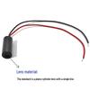 10X25mm 650nm 5mW Red Crosshair Line Laser Module with Glass Lens and Ground Wire