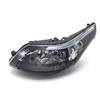 Compatible Citroen Old Sega Headlight Assembly for 08-11 Sedan/Hatchback, Black & White Background.