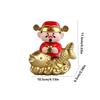 Yuanbao Design Nodding God of Wealth Ornament Automatic Nodding Car Ornaments  Car Gift