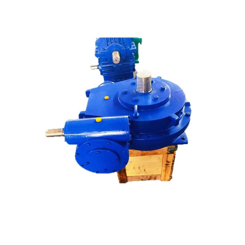 Three-in-One Dual-Stage Circular Arc Tooth Worm Gear Reducer GCWS125