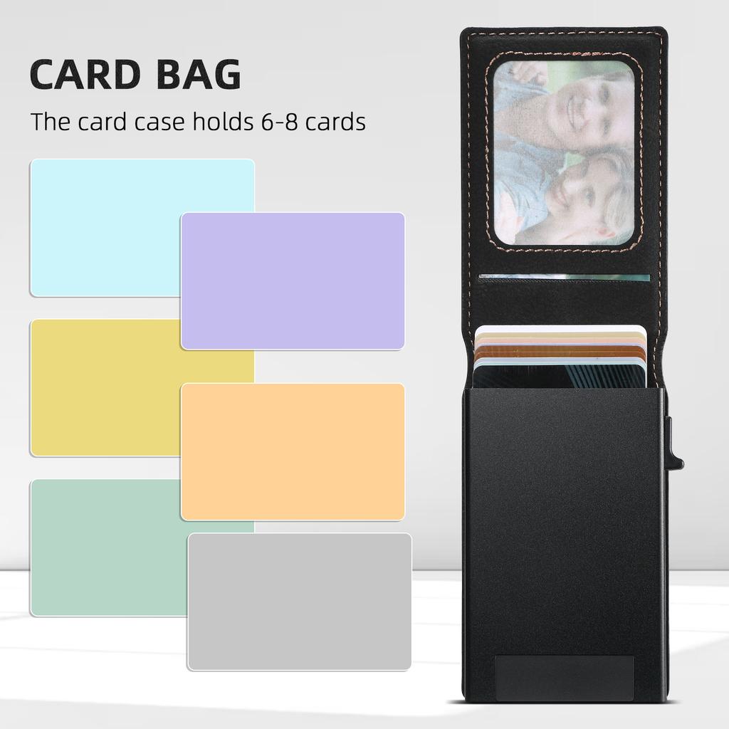 SUTENI H19 For Samsung Galaxy S25 Magnetic Case Card Holder Kickstand Litchi Texture Leather Back Cover