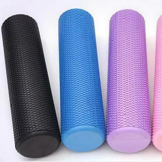 Sechseckiges Muster 30cm Schaumstoff Massage Yoga Rolle