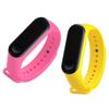 Silikon-Armband Leuchtende Farbe Verstellbar Bequemes Tragen Einfache Installation Abnehmbares Ersatzband Modeband Smart-Armband-Band
