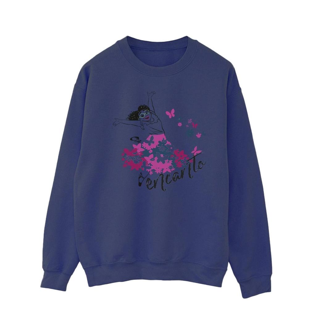 Disney Mens Encanto Mirabel Flower Sweatshirt