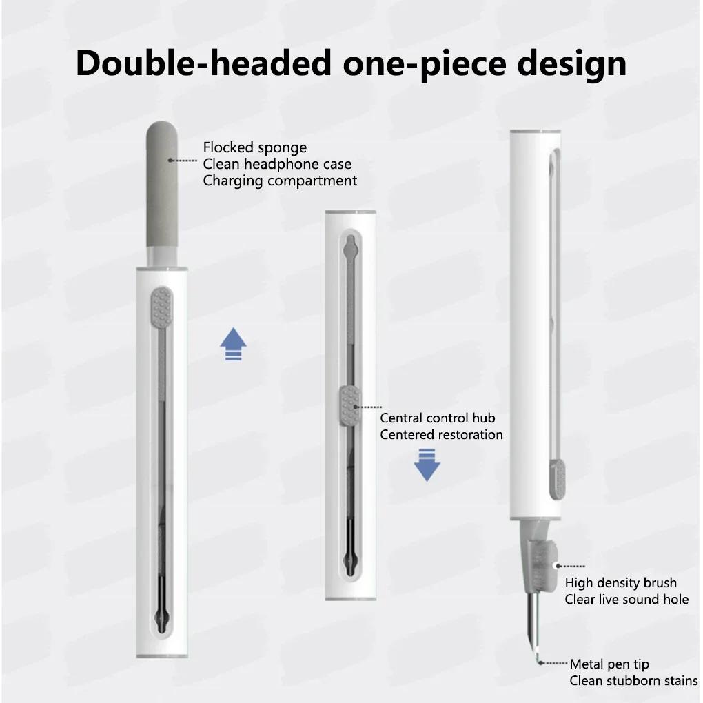 Xiaomi Cleaner Kit For Airpods Pro 1 2 Bluetooth Earbuds Cleaning Pen Airpods Pro Case Cleaning Tools For iPhone Xiaomi Huawei Samsung