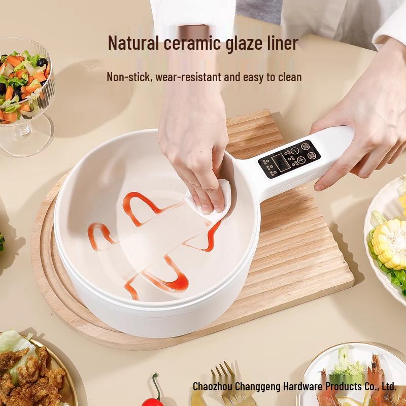 Mini Electric Hot Pot for 1-2 People - Versatile Cooking Pot for Dorms or Homes