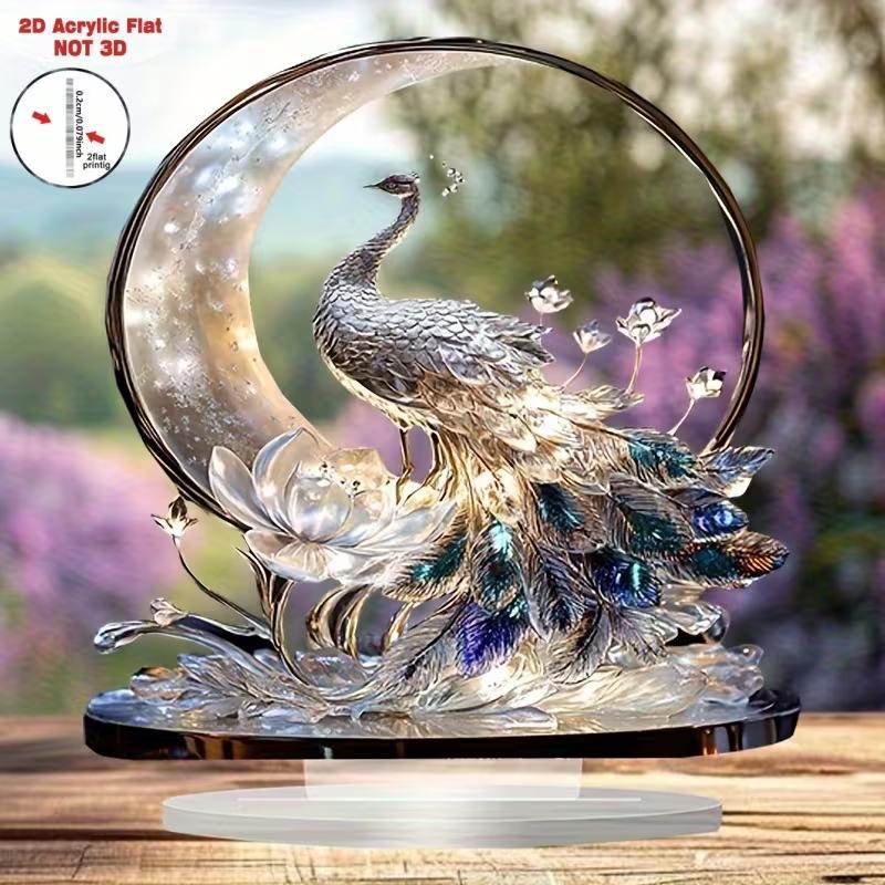 Crystal Phoenix Ornament is an elegant and multifunctional home and office decoration, perfect for birthday and holiday gifts