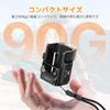 Ulanzi Pocket3 Expansion Adapter Camera Cage with Cold Shoe, Compatible with GoPro/Action Accessories, 1/4" Screw Hole, Multifunctional Cage with Stra