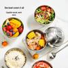 Jingdong 304 Stainless Steel Insulated Rice Bowl Set