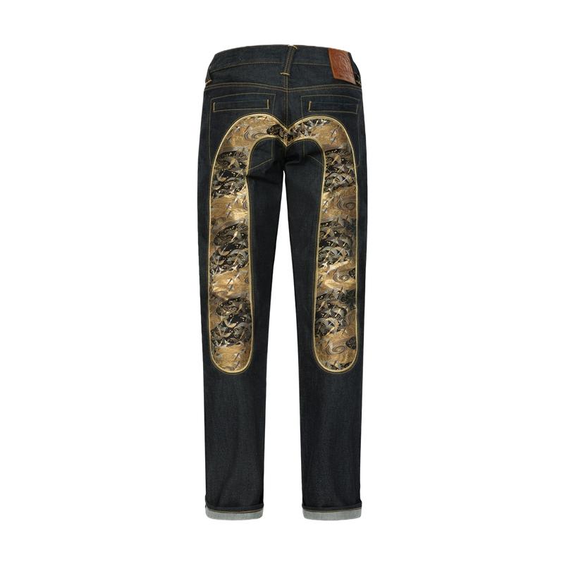 EVISU Crane embroidery Daicock Jeans 2EAHTM4JE701208DP