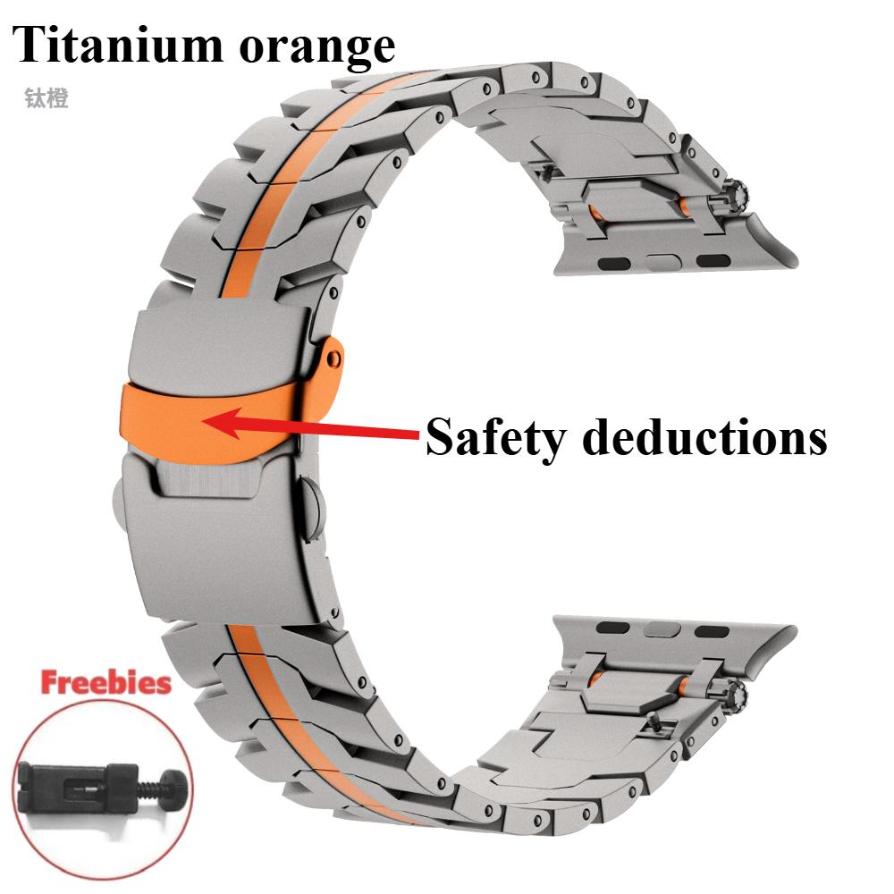 

Роскошный мужской браслет для Apple Watch Series 10 46 мм ремешок из нержавеющей стали для IWatch Ultra 2 49 мм 9 8 7 6 5 4 SE 46 мм 42 мм 45 мм 44 мм металлический ремешок Ultra1/2 49mm A