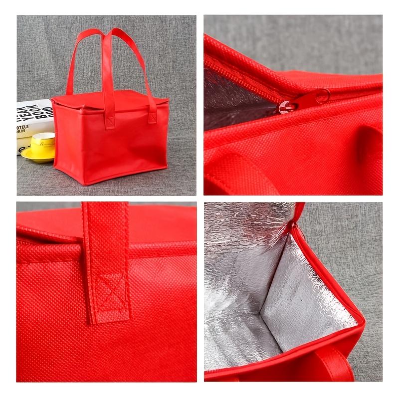 1 Beverage and Lunch Insulation Bag, Made of Aluminum Foil for Easy Portability and Durability, Keeps Food and Drinks Fresh and Cold All Day Long