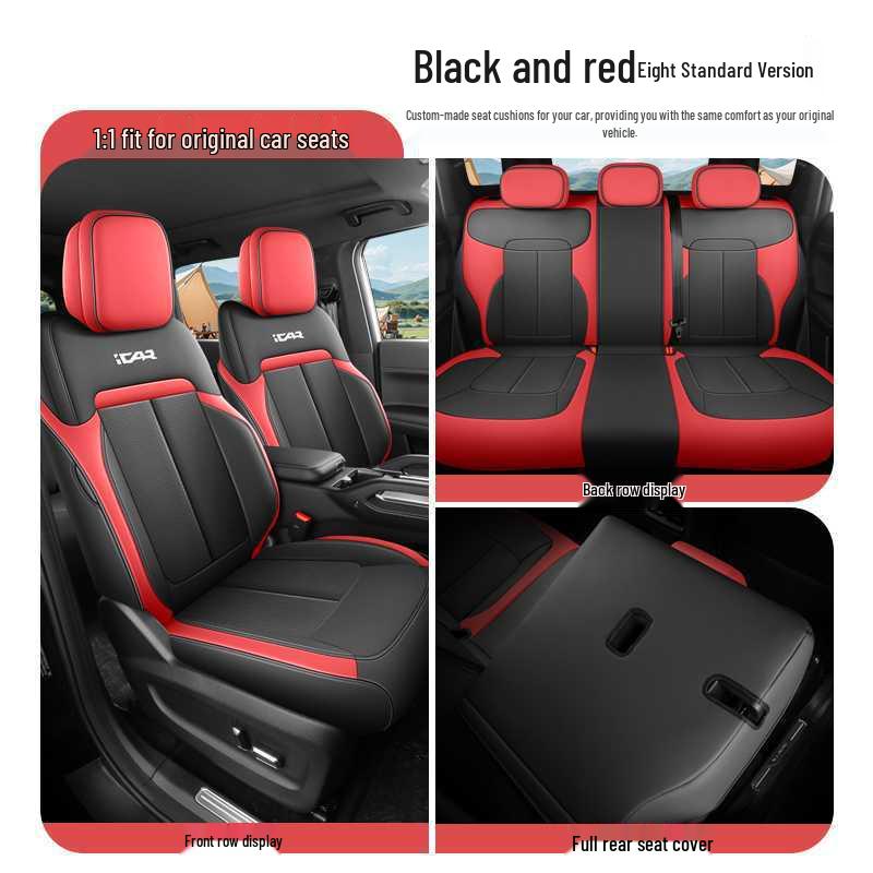 All-Season Fully Enclosed Car Seat Cover for Chery iCar 03T