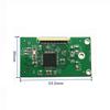 SATAs M.2 NGFFs to 1.8inch CEs ZIF Interfaces Converters Card for 2242 SSDs with JMB20330 Chip